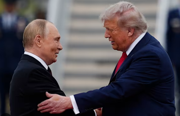 For Trump and Putin, handshakes on a red carpet and a joint limo ride, then an abrupt ending
