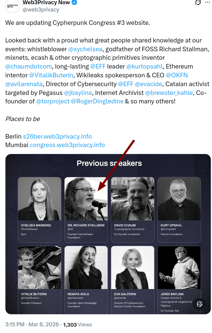 Looked back with a proud what great people shared knowledge at our events