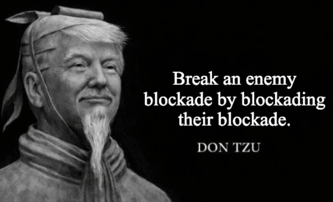 'blockade' Strait