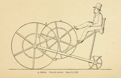 [He] proposes to do up his ploughing, and then mount his cycle and off to town for an airing