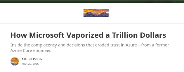 How Microsoft Vaporized a Trillion Dollars