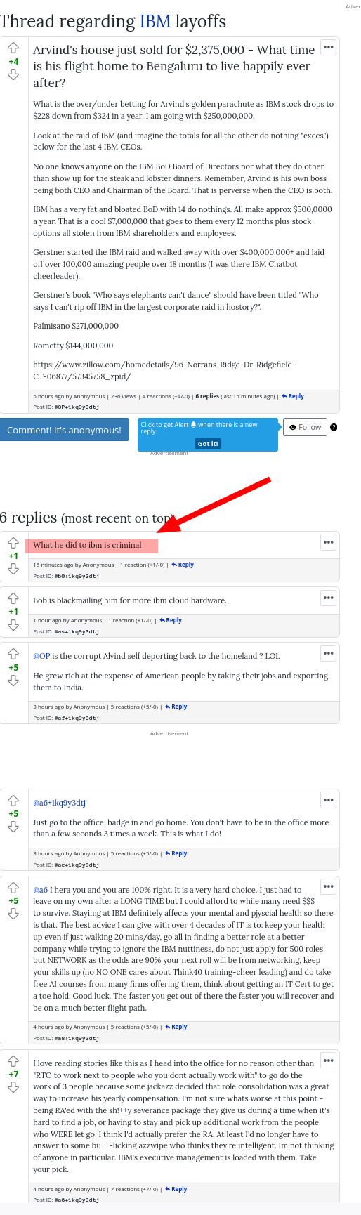 What he did to ibm is criminal