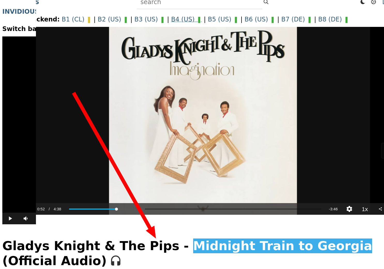 Midnight Train to Georgia (Official Audio)