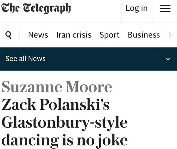 Zack Polanski from the Green Party