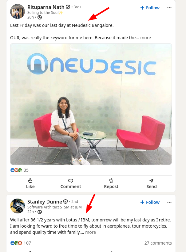 Last Friday was our last day at Neudesic Bangalore.