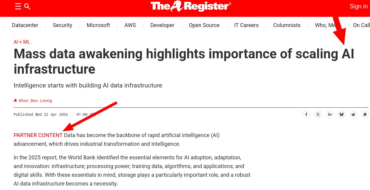 Mass data awakening highlights importance of scaling AI infrastructure