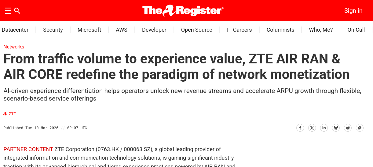 AI-driven experience differentiation helps operators unlock new revenue streams and accelerate ARPU growth through flexible, scenario-based service offerings
