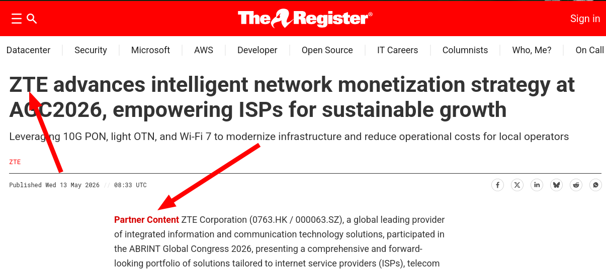ZTE advances intelligent network monetization strategy at AGC2026, empowering ISPs for sustainable growth
