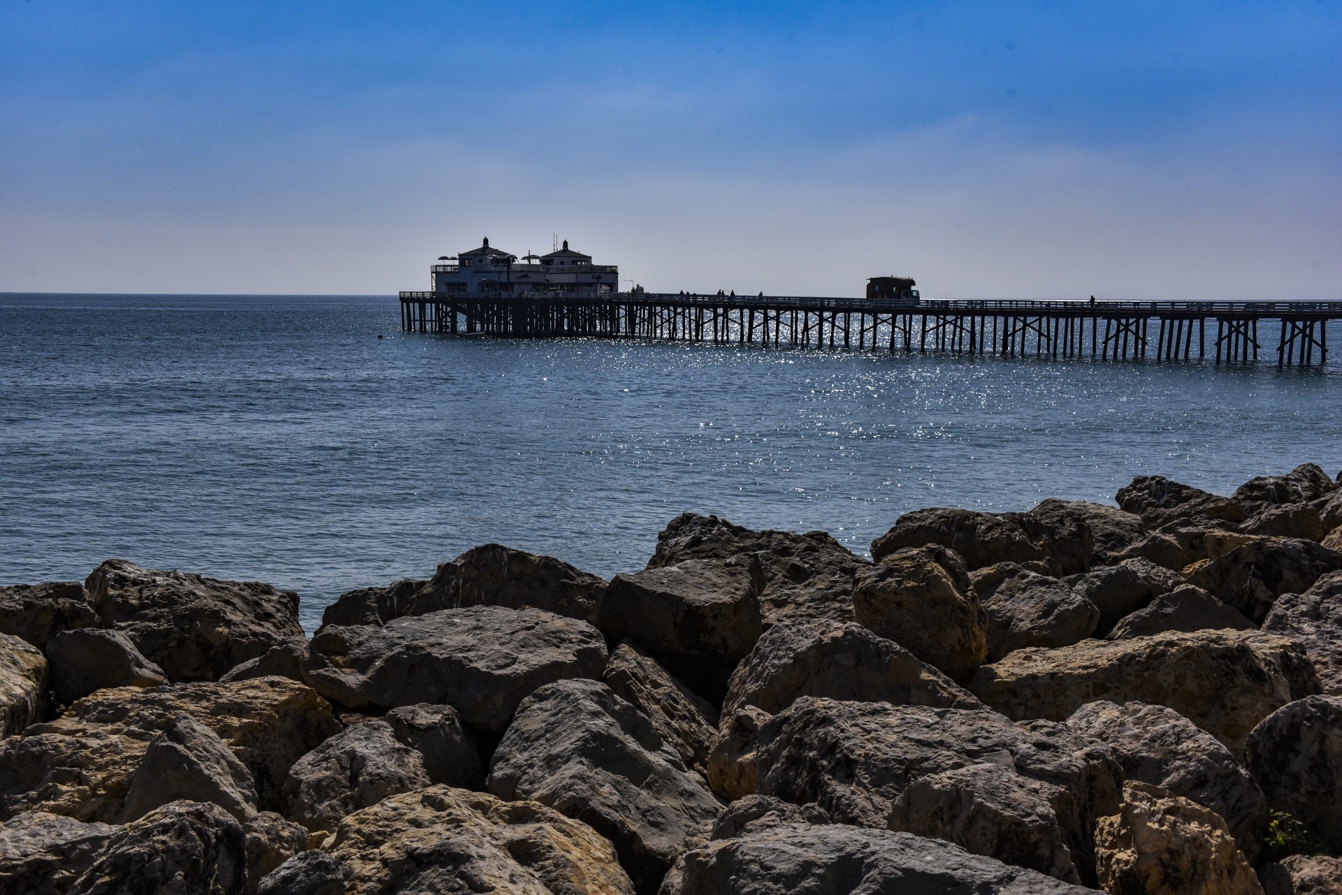 Pier at Malibu, California