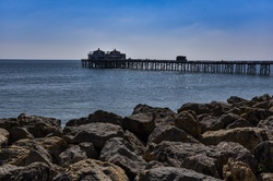 Pier at Malibu, California