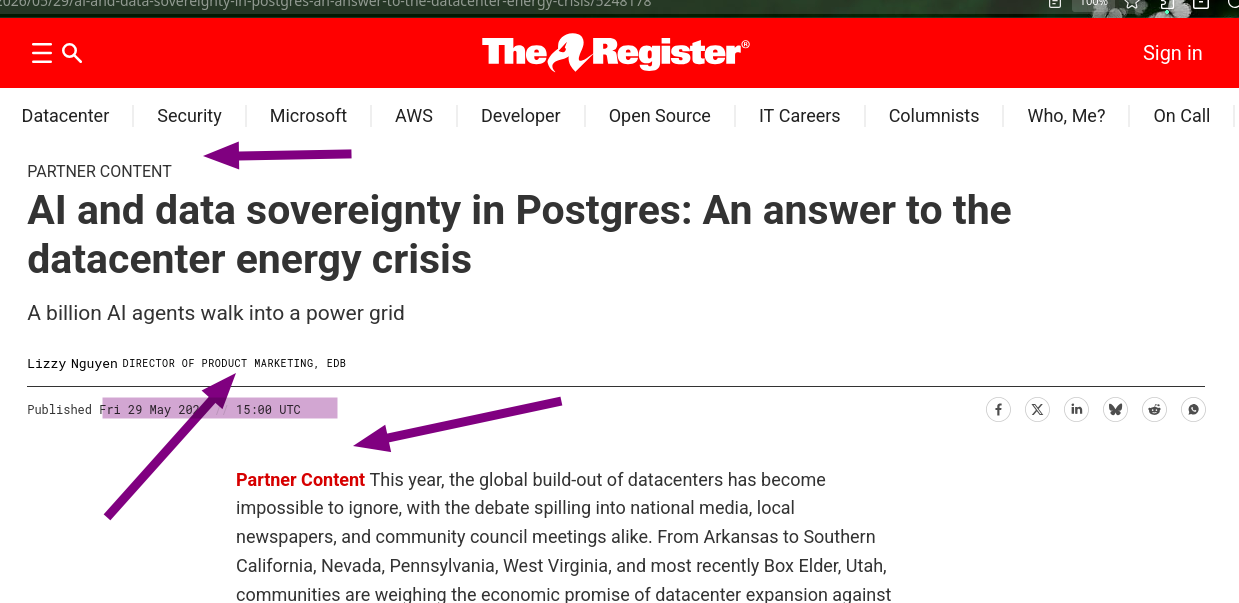AI and data sovereignty in Postgres: An answer to the datacenter energy crisis