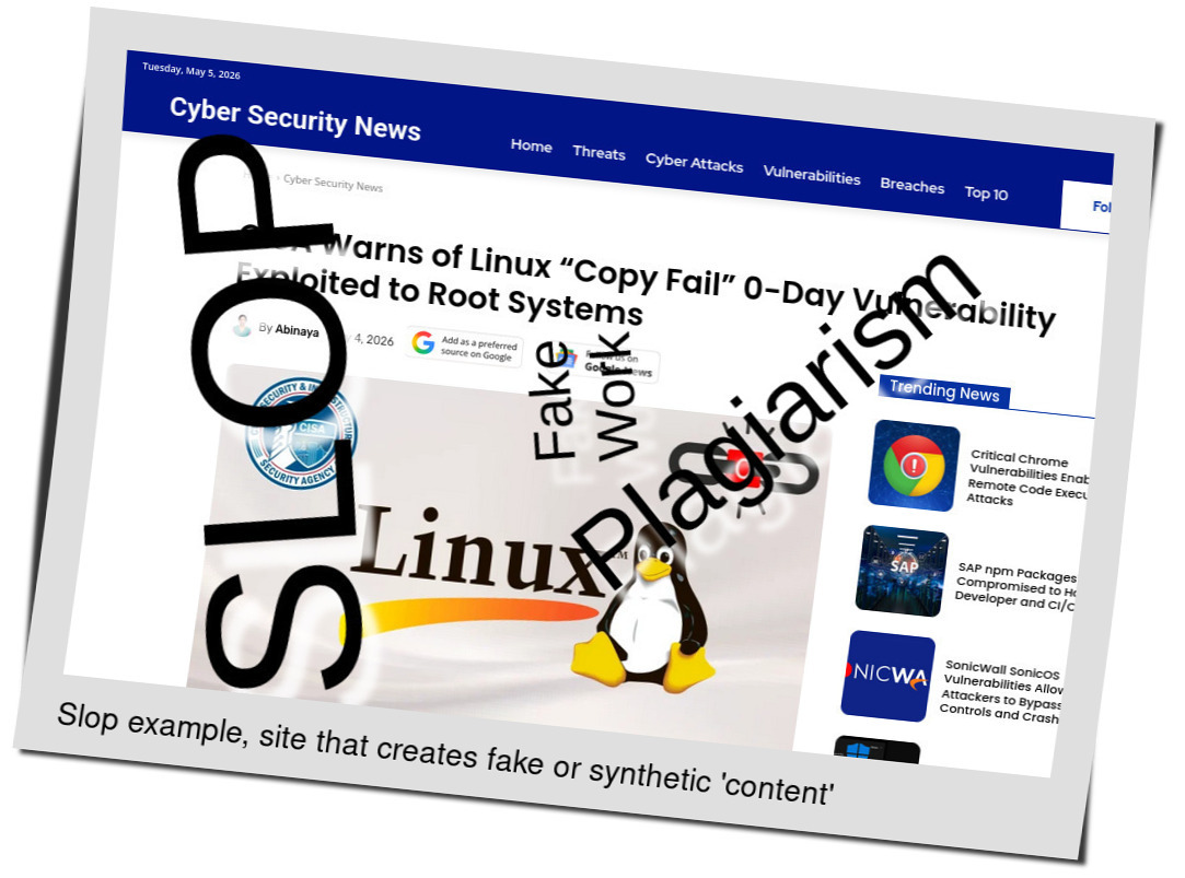 Slop or fake: CISA Warns of Linux “Copy Fail” 0-Day Vulnerability Exploited to Root Systems