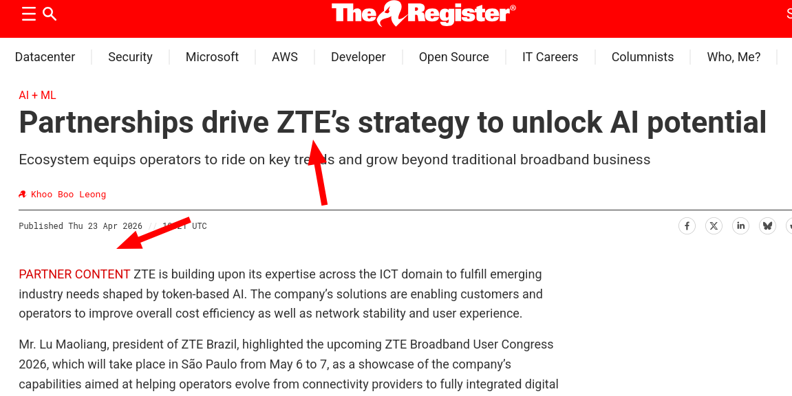 Partnerships drive ZTE’s strategy to unlock AI potential