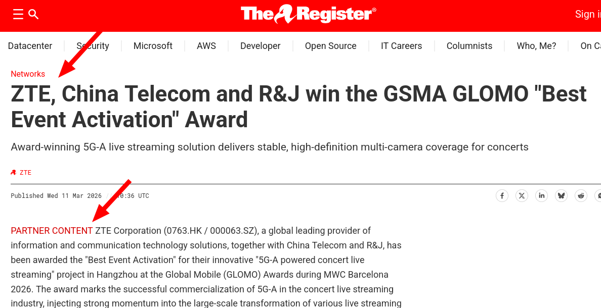 Award-winning 5G-A live streaming solution delivers stable, high-definition multi-camera coverage for concerts