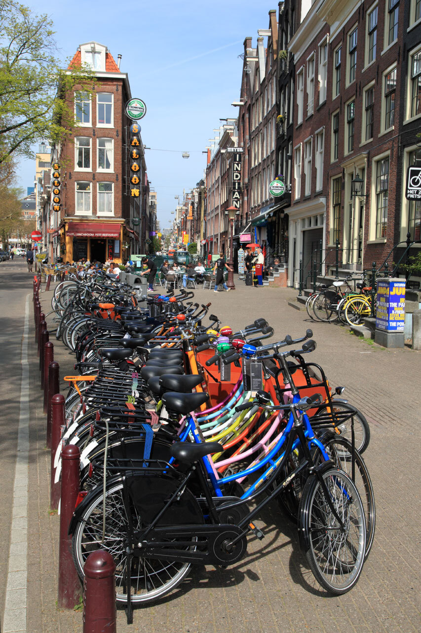 Bicycles In Amsterdam