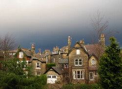 Harrogate right before the storm is coming