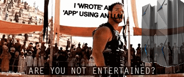 I 'wrote' an 'app' using an LLM
