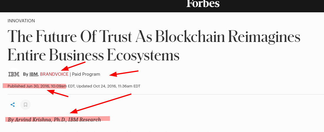 The Future Of Trust As Blockchain Reimagines Entire Business Ecosystems