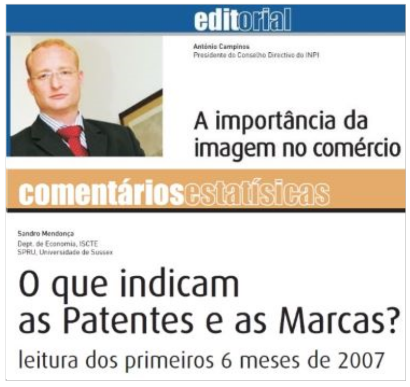 Portuguese INPI newsletter