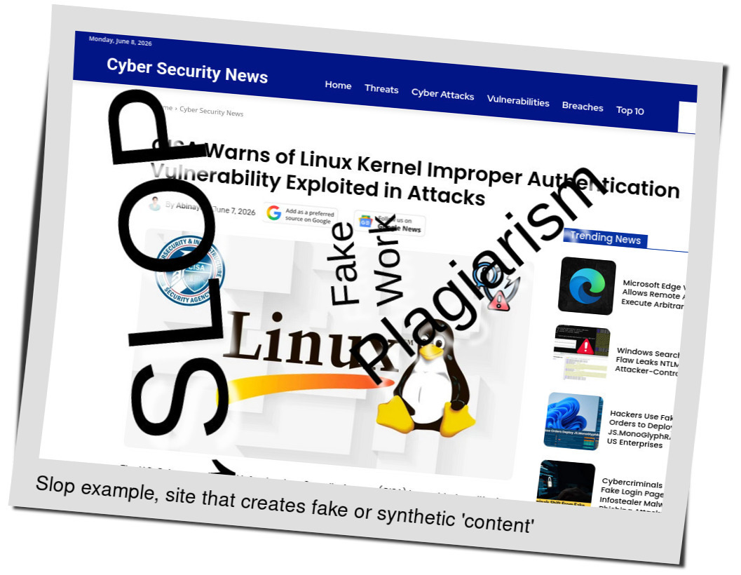 Slop or fake: CISA Warns of Linux Kernel Improper Authentication Vulnerability Exploited in Attacks