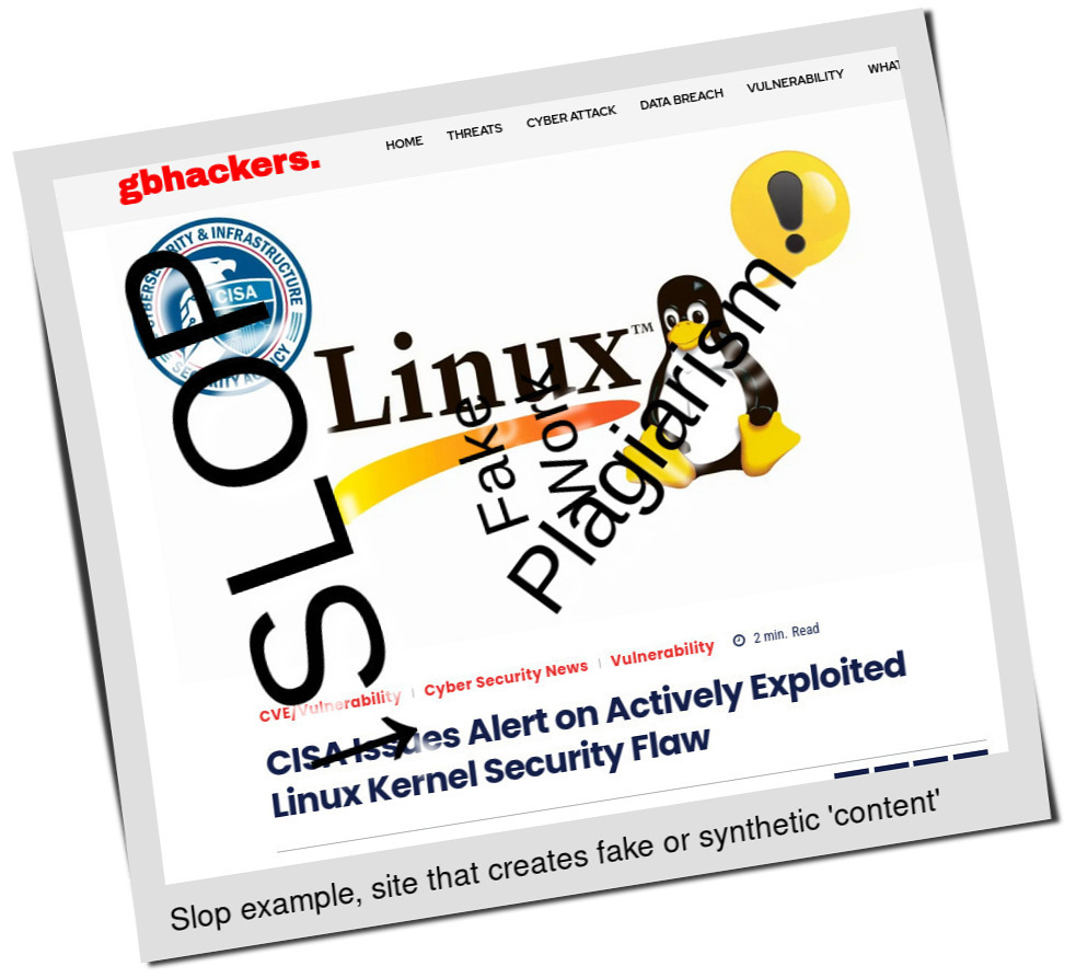 Slop or fake: CISA Issues Alert on Actively Exploited Linux Kernel Security Flaw