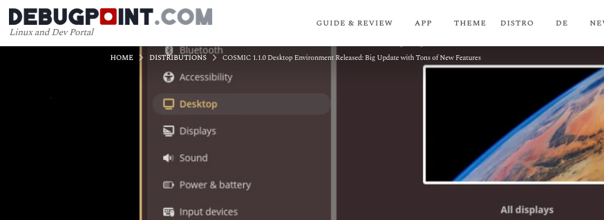 COSMIC 1.1.0 Desktop Environment Released: Big Update with Tons of New Features