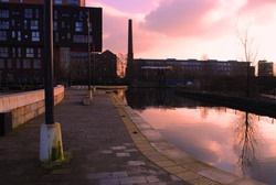 Early Evening By A Canal
