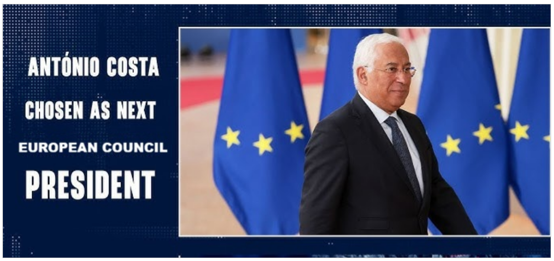 Costa's appointment as President of the European Council