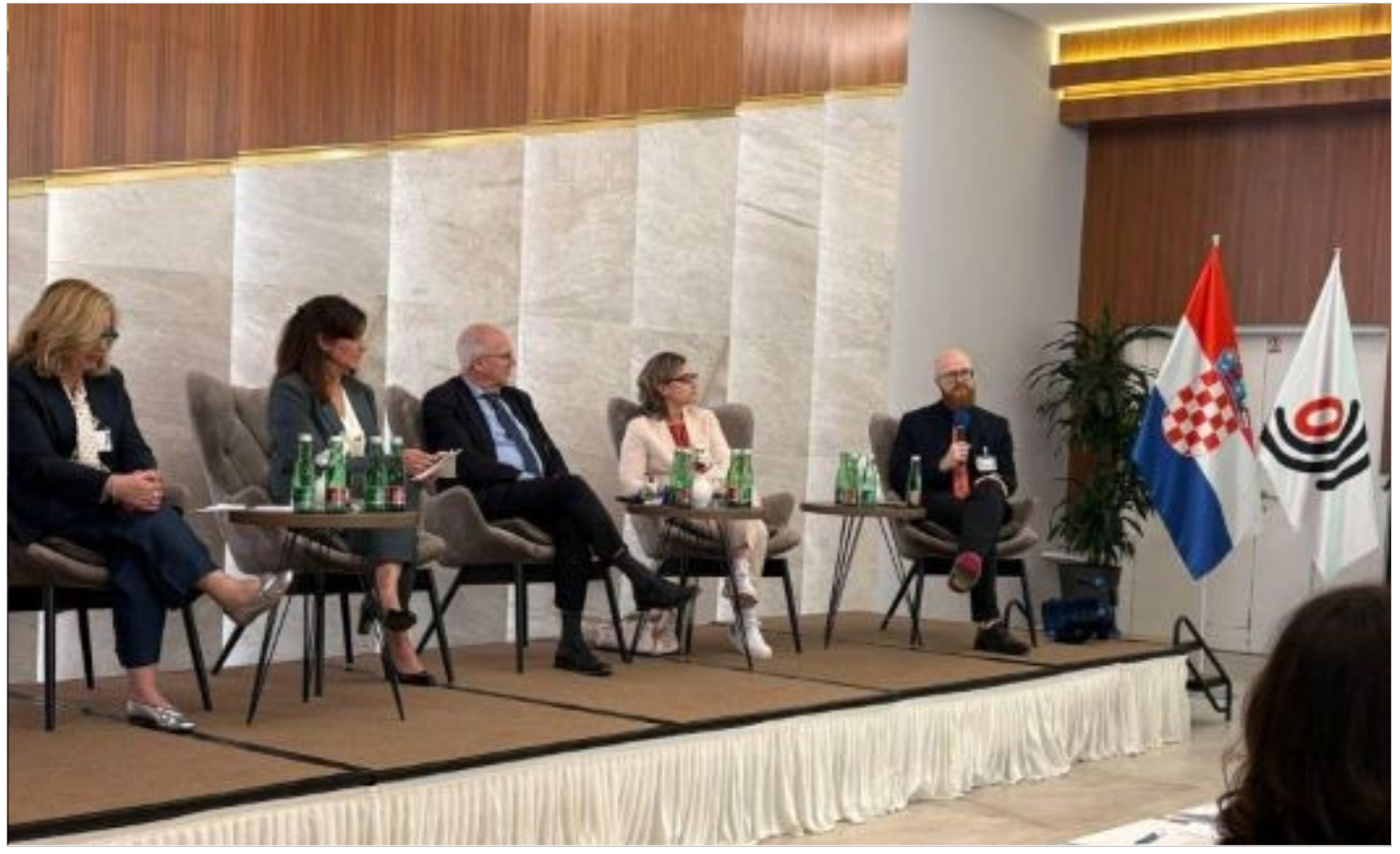 Ewa Skrzydło-Tefelska (Poland), Borghildur Erlingsdóttir (Iceland), Paul van Beukering (Netherlands), Simona Marzetti (Italy) and Agris Batalauskis (Latvia)