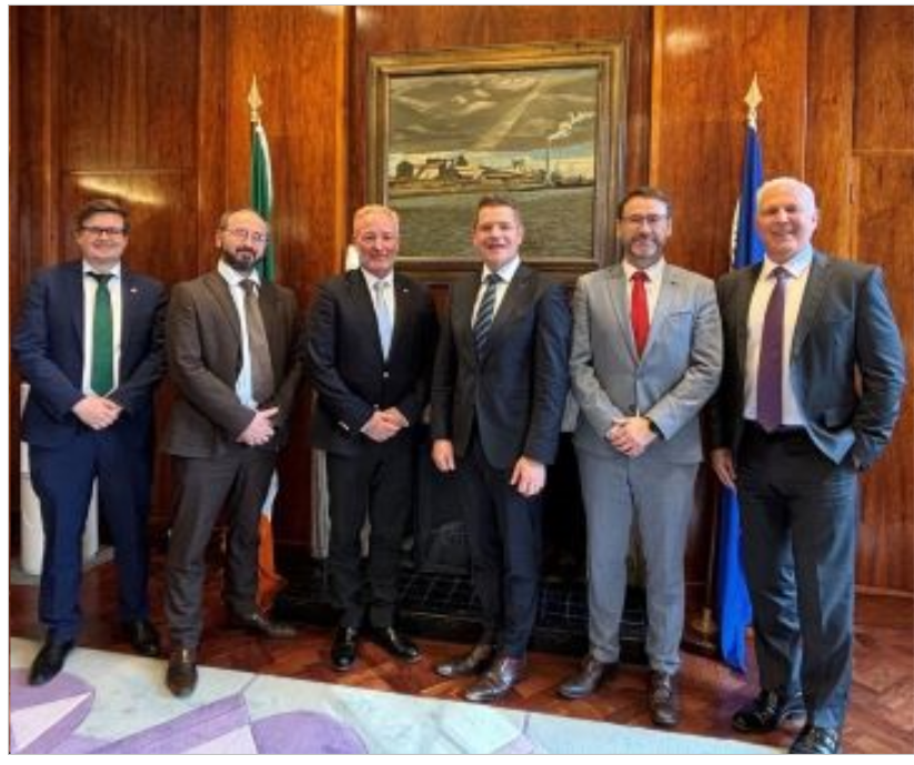 Campinos during a visit to Ireland