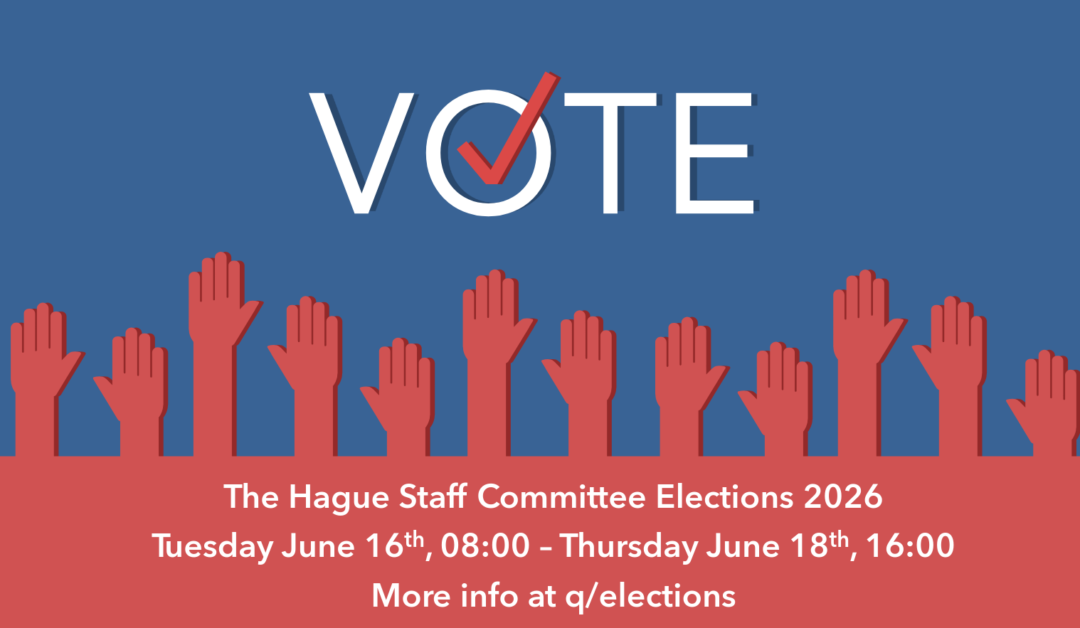 The Hague Staff Committee Elections 2026