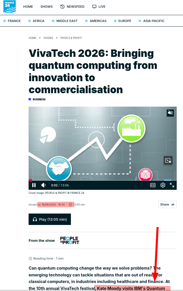 VivaTech 2026: Bringing quantum computing from innovation to commercialisation