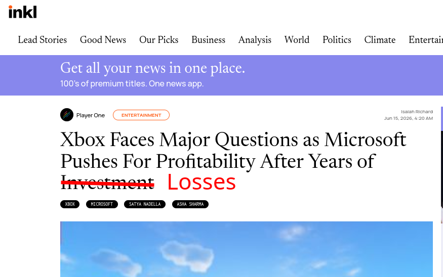 Xbox Faces Major Questions as Microsoft Pushes For Profitability After Years of Investment