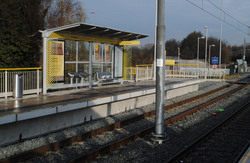 Hollinwood tram station Manchester