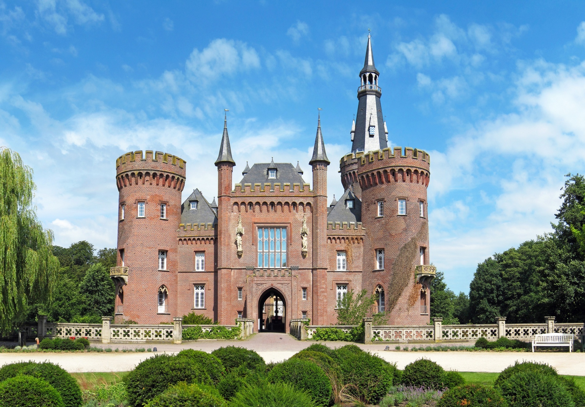 Moyland Castle in Germany