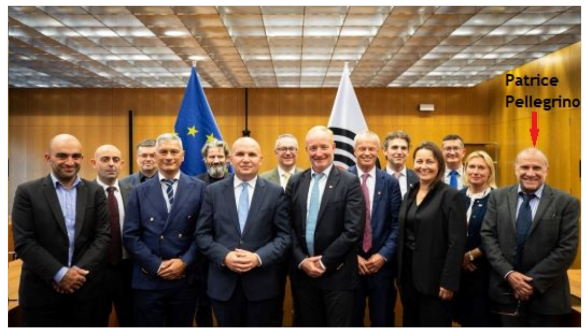 EPO President António Campinos and JURI Committee Chair Ilhan Kyuchyuk