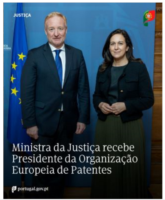 Portuguese Justice Minister Rita Alarcão