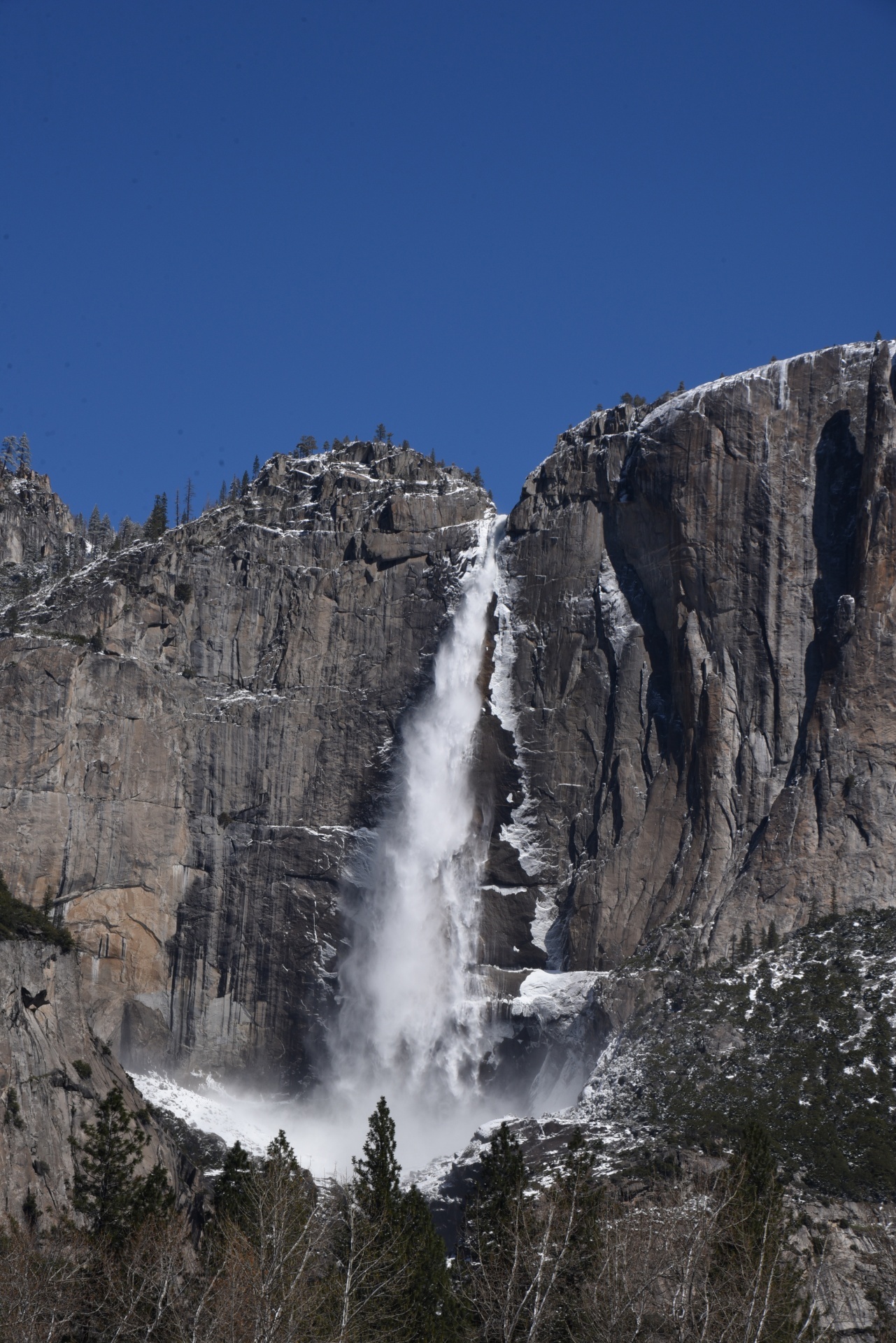 Bridalveil Falls, Yosemite National Park, vertical format