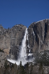 Bridalveil Falls, Yosemite National Park, vertical format