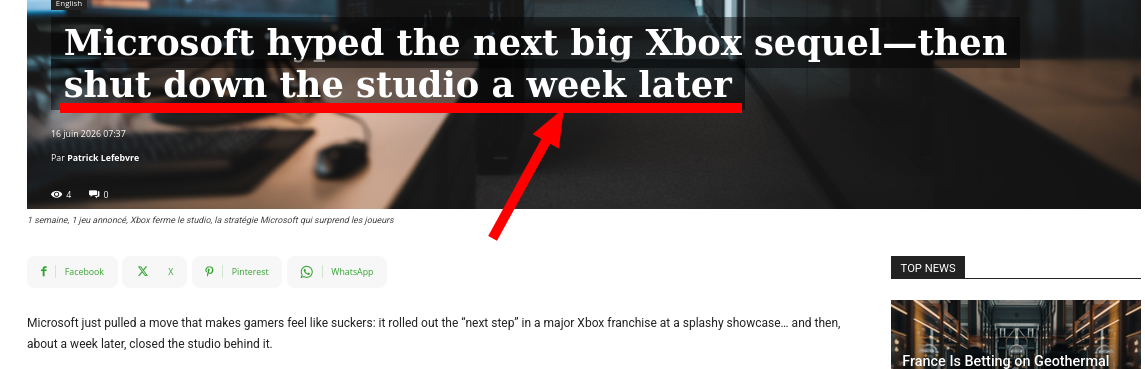 Microsoft hyped the next big Xbox sequel—then shut down the studio a week later