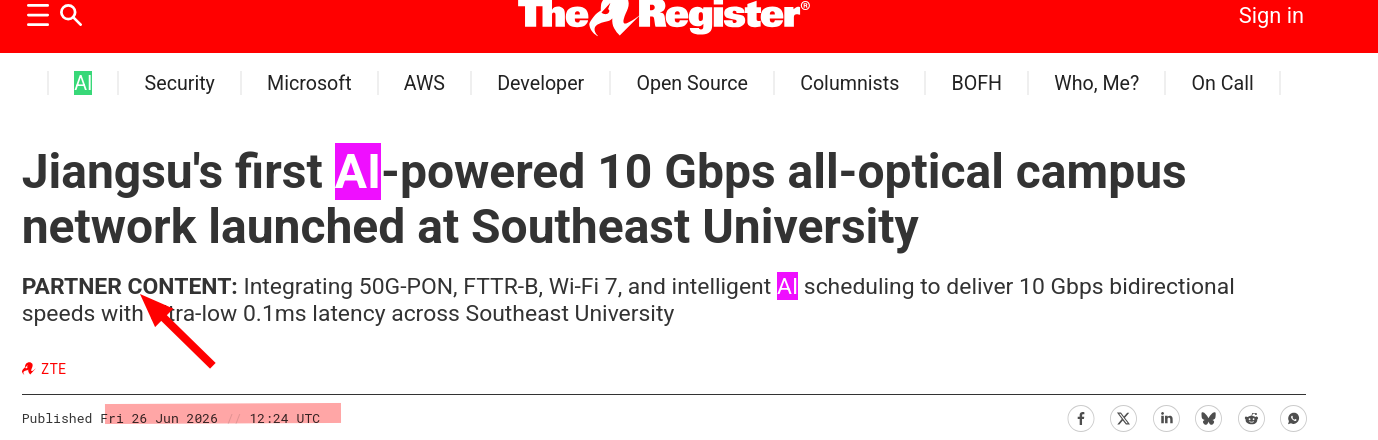 Jiangsu's first AI-powered 10 Gbps all-optical campus network launched at Southeast University