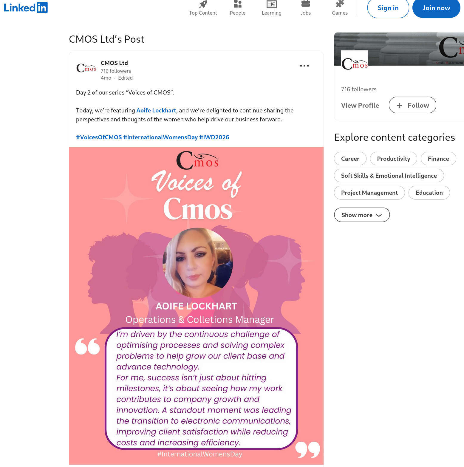 Aoife Lockhart, CMOS, Ireland, fraud, Centrica, Bord Gais