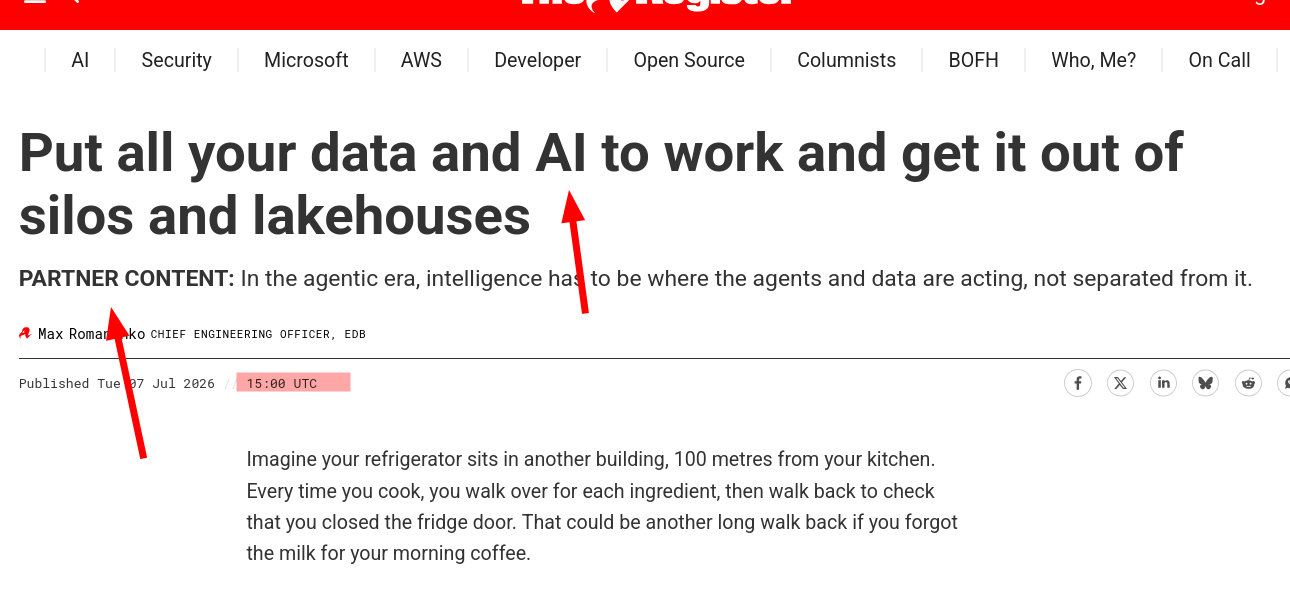 Put all your data and AI to work and get it out of silos and lakehouses