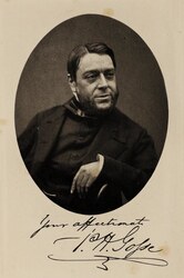 Philip Henry Gosse as he appears in the frontispiece to The Naturalist of the Sea-shore: The Life of Philip Henry Gosse (1896) by his son Edmund.