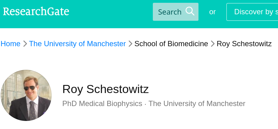 PhD Medical BiophysicsThe University of Manchester