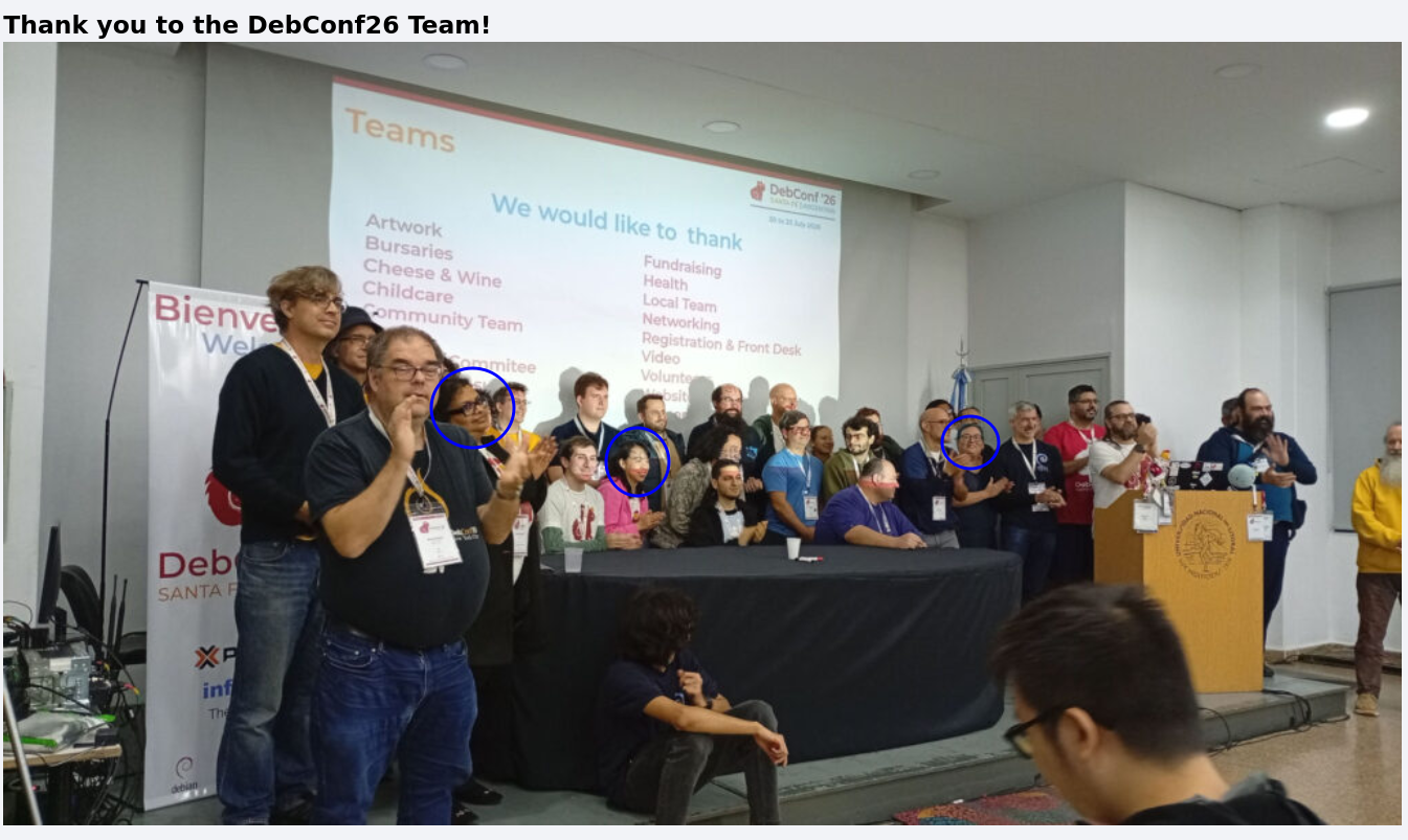 DebConf26 Team