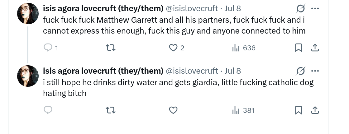 fuck fuck fuck Matthew Garrett and all his partners, fuck fuck fuck and i cannot express this enough, fuck this guy and anyone connected to him