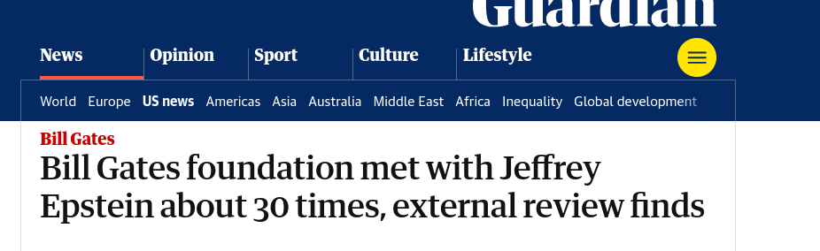 Bill Gates foundation met with Jeffrey Epstein about 30 times, external review finds