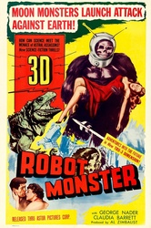 Vintage Science Fiction Horror Film Poster