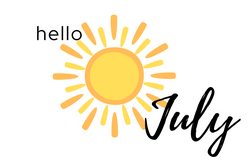 Hello July Greetings